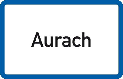 Aurach Ortstafel