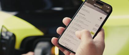 SMATRICS Lade-App für mobile Geräte