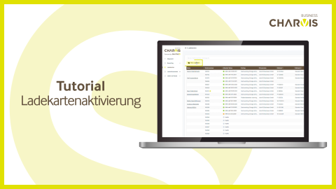 Thumbnail charVIS Business Ladekartenaktivierung