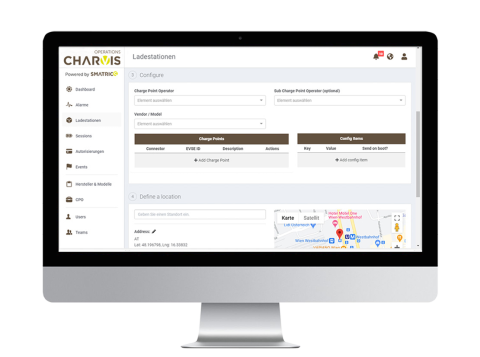 charVIS Operations - Übersicht Ladestation