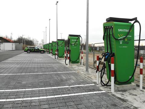 solarcap SMATRICS Ladepark Meggenhofen Oberösterreich