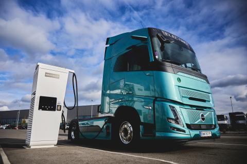 E-LKW Ladestation